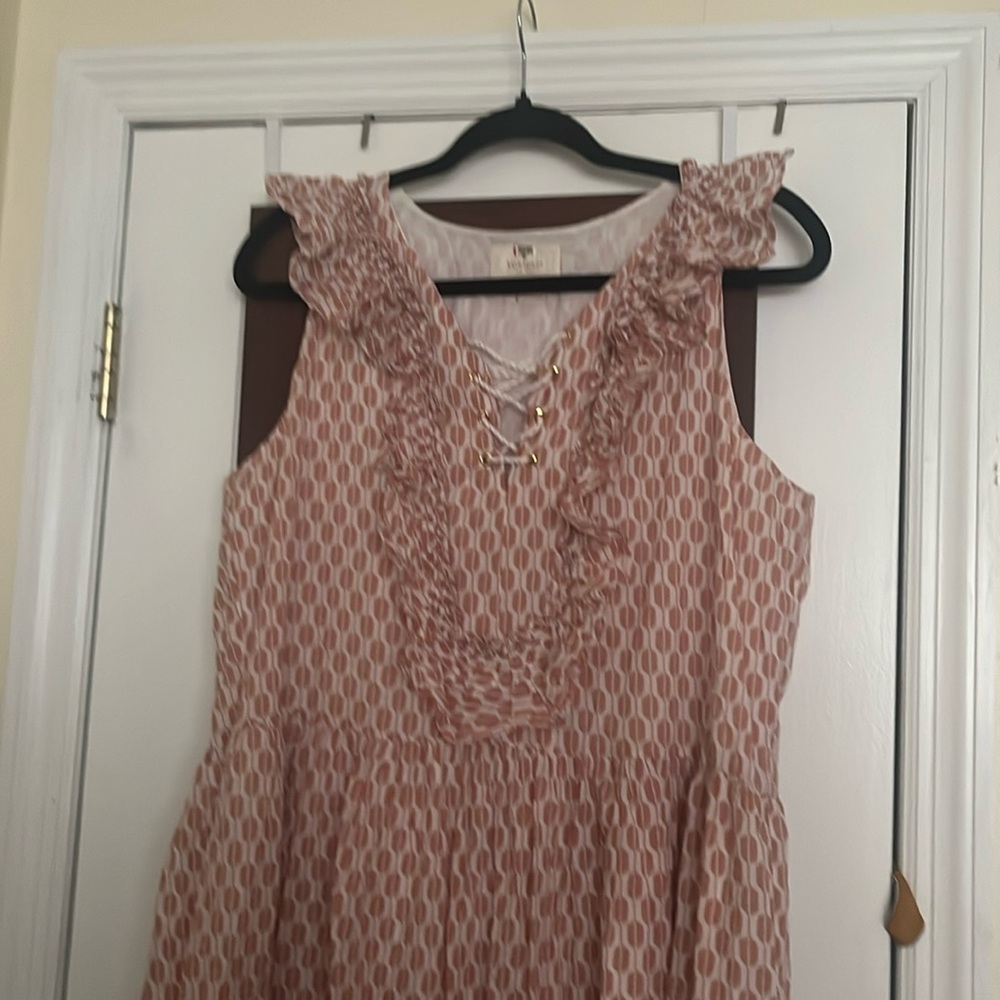 Kate spade arrow Stripe Cotton Long Dress